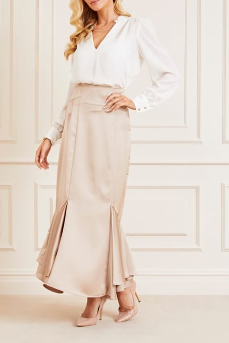GABRIELLE SKIRT FAWN TAUPE 3