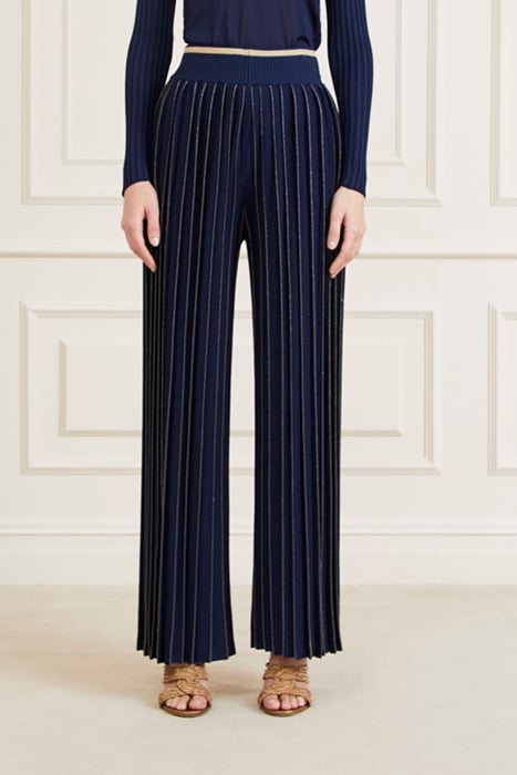 NYX SWEATER PLISSE P SECRET BLUE 1