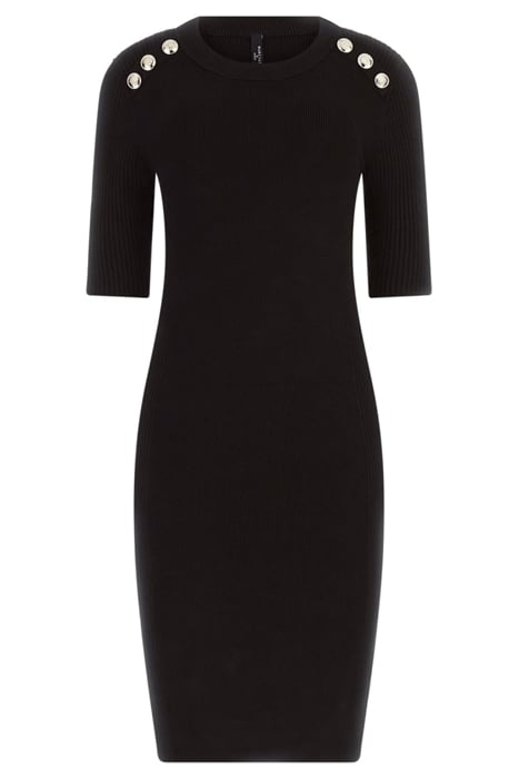 TETI SWEATER DRESS JET BLACK 3