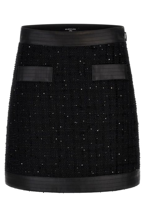 MARIKA SKIRT JET BLACK MULTI 4
