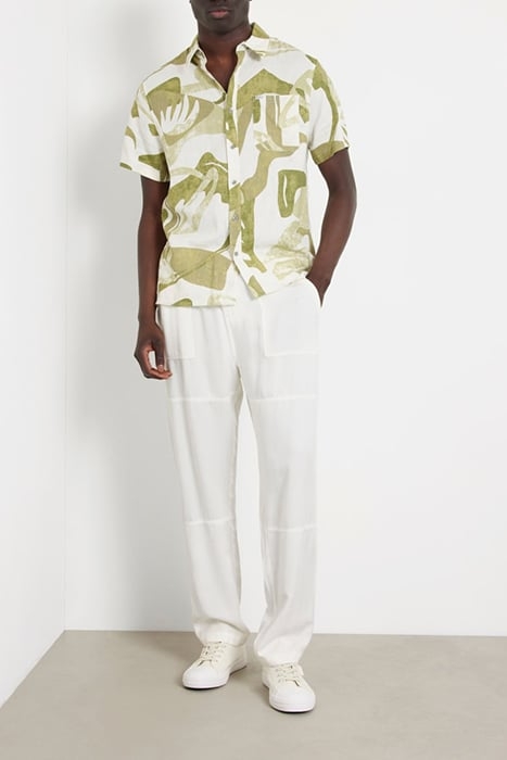 BOWIE DRAW CORD PANT PEARL WHITE MULTI 3