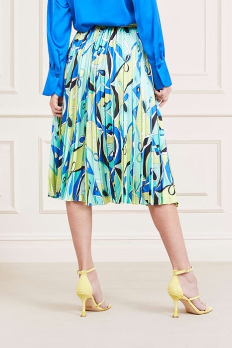 NEW GISELLE PLEATED GREEN MINI SKIRT SLIPKNOT 2