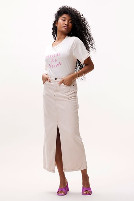 MIDI DENIM SKIRT WASHED MOONLIGHT 2