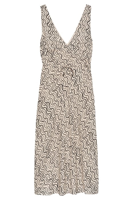 FLUID SLIP DRESS VANILLA CREAM 3