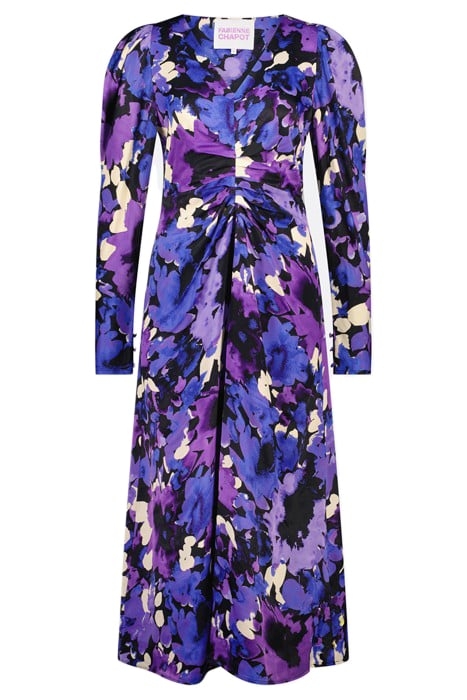 VERA DRESS BLACK/BLUEMSBURY 3