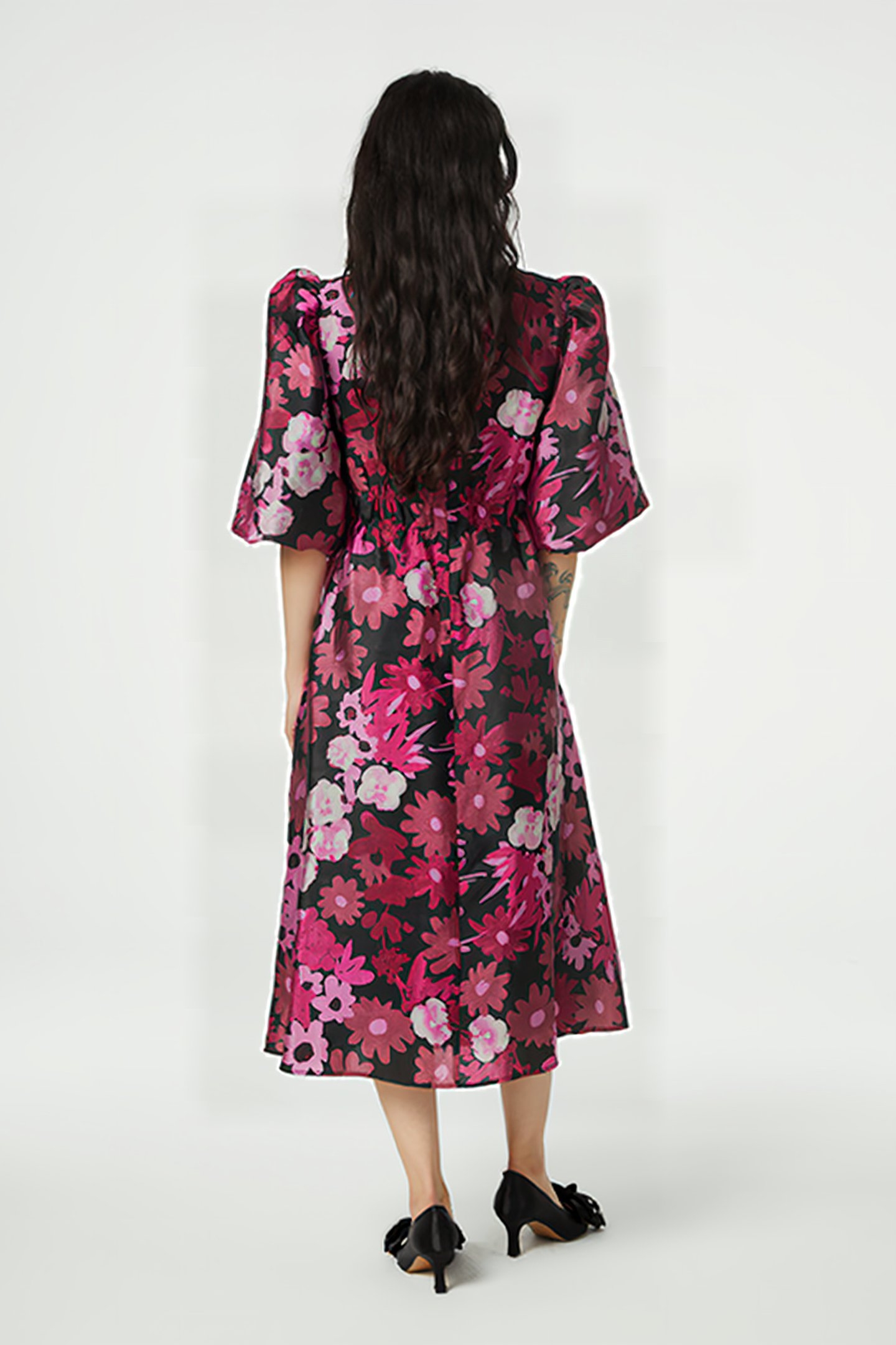 ANNIE DRESS DIRTY PINK/CHEEKY CH 2