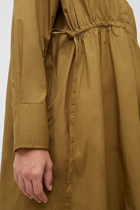 RHODES POPLIN SHIRT DRESS GREEN 4