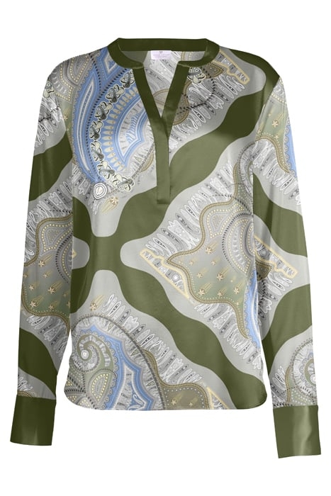 BLOUSE MONZA GREEN 1