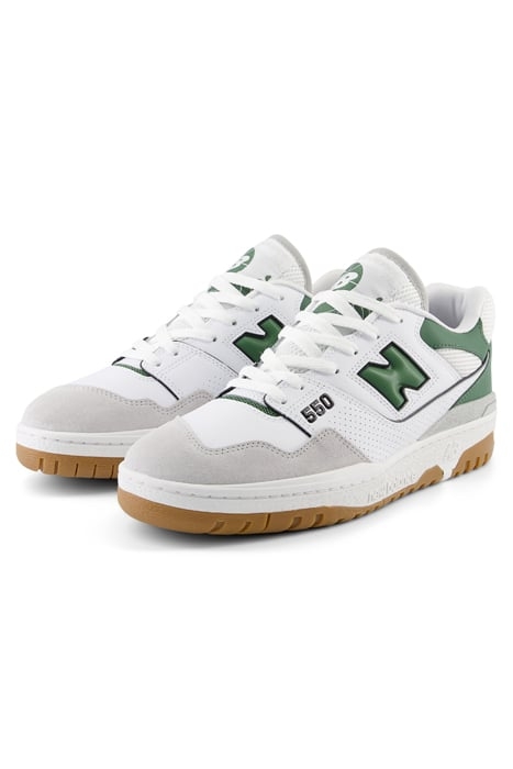 BB550ESB SNEAKERS IN WHITE & GREEN 5
