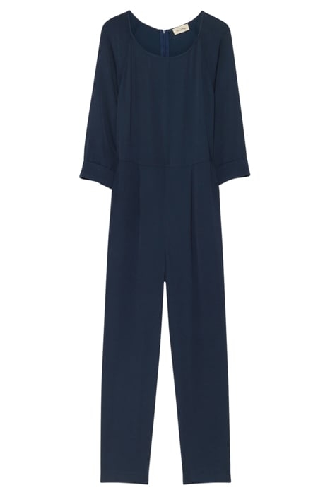 ROUND COLLAR 7/8 SLEEVES JUMPSUIT PERROQUET 3