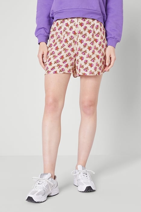 HIGH WAIST A-LINE SHORT GISELE PRINT 1