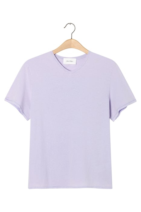 V COLLAR SHORT-SLEEVES TEE-SHIRT GLYCINE VINTAGE 3