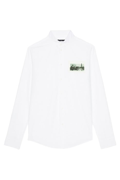 RONAN CASUAL SHIRT IN WHITE 4