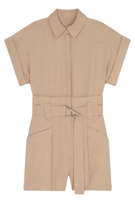 DORELLIA ROMPER IN CAMEL 4