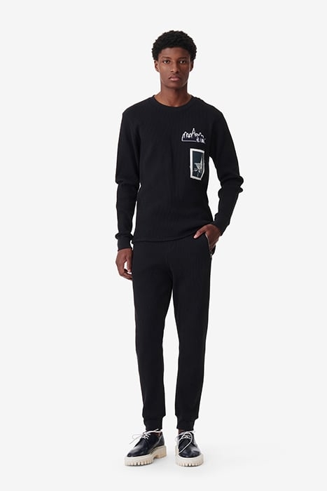 LUIGI SWEATER IN BLACK 2