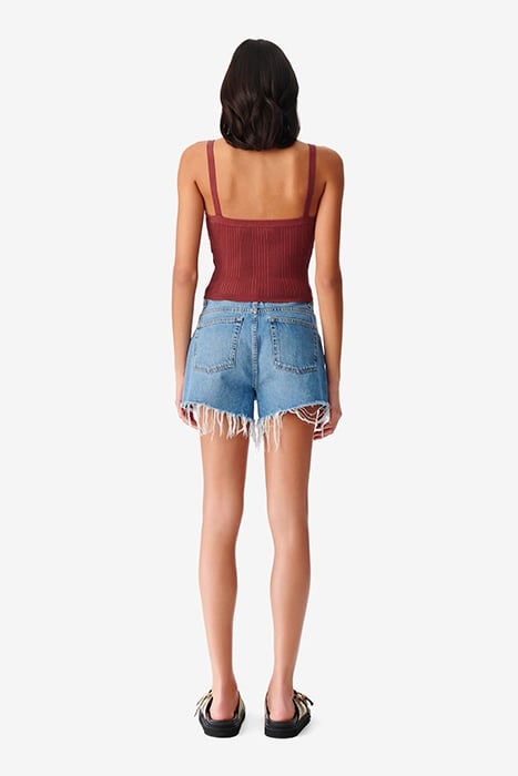 POSALA TANK TOP IN BURGUNDY 3