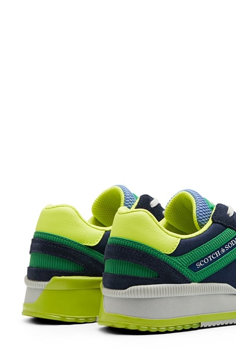 BOYS VIVEXIO SNEAKER BLUE MULTI 6