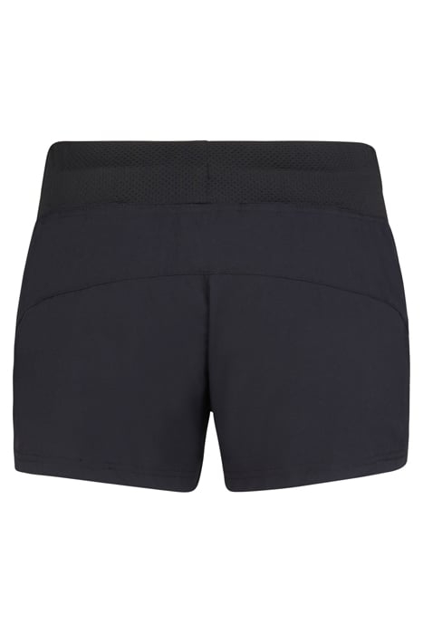 RINGE SHORTS WITH INNER TIGHT BLACK BEAUTY-BRIGHT WHITE 2