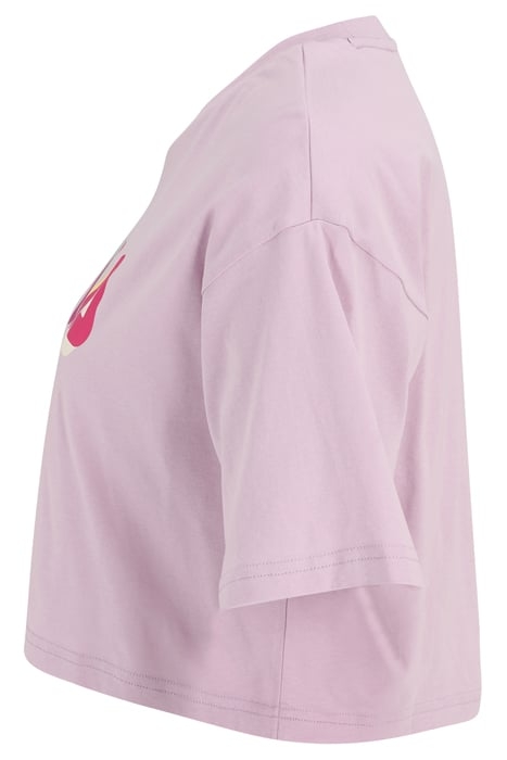 BEUNA CROPPED GRAPHIC TEE FAIR ORCHID 6