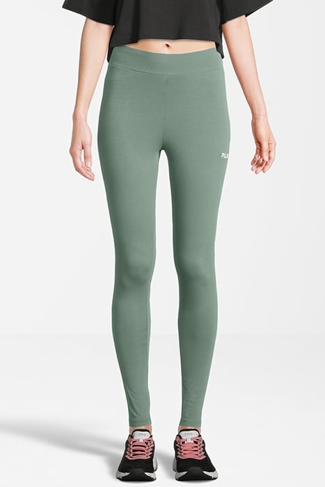 BENNDORF HIGH WAIST LEGGINGS SILT GREEN 1