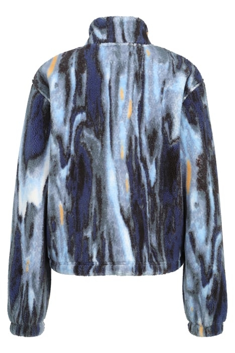 CHAMBLY AOP ZIPPER JACKET BLUE MELTING AOP 5