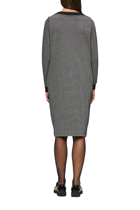 S.OLIVER DRESSES GREY/BLACK 3