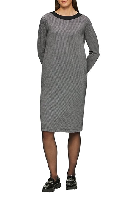 S.OLIVER DRESSES GREY/BLACK 2