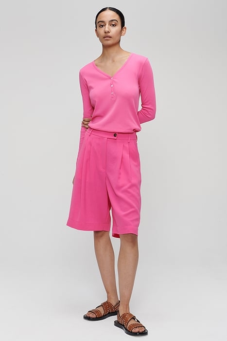 BERLIN SHORT CARMINE ROSE 5