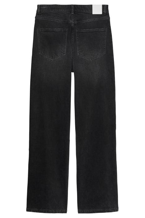 LOOSE FIT JEANS WITH LACE DETAIL WASHED BLACK 3