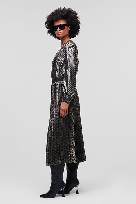 LUREX MONOGRAM SHIRT BLACK/GOLD MONOGRAM 5