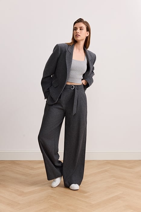 IZZY WIDE LEG PANTS DARK GREY 3