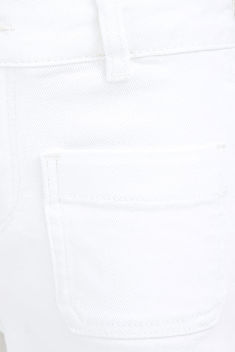 5-POCKET MID WAIST WHITE 6