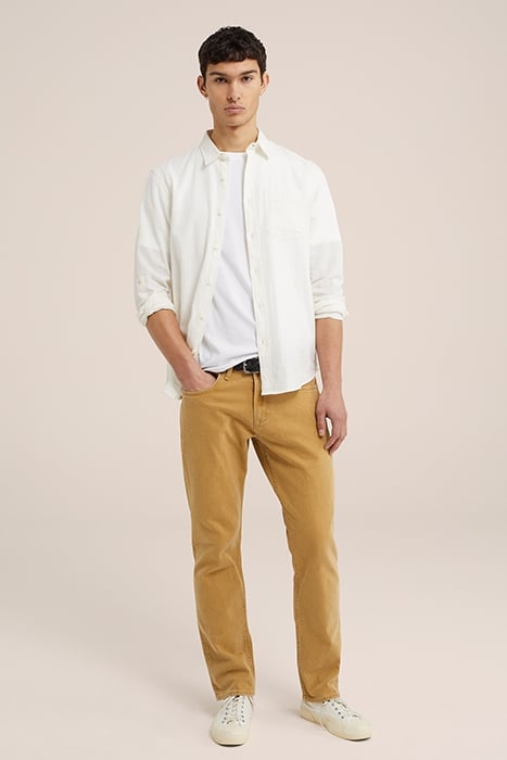 5-POCKET MID WAIST LIGHT BROWN 3