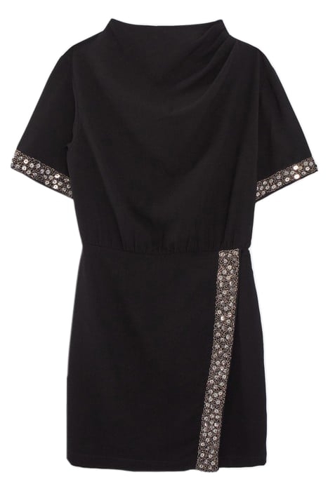 BLACK BEAD AND SEQUIN DRESS 5