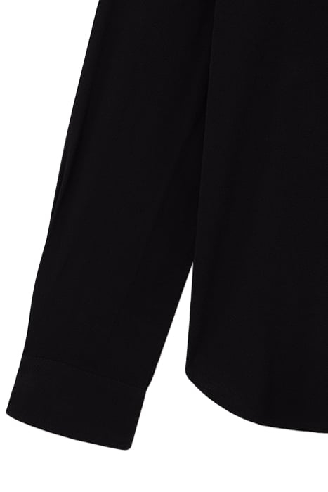 BLACK LENZING™ ECOVERO™ ROCK LEOPARD DETAIL SHIRT 7