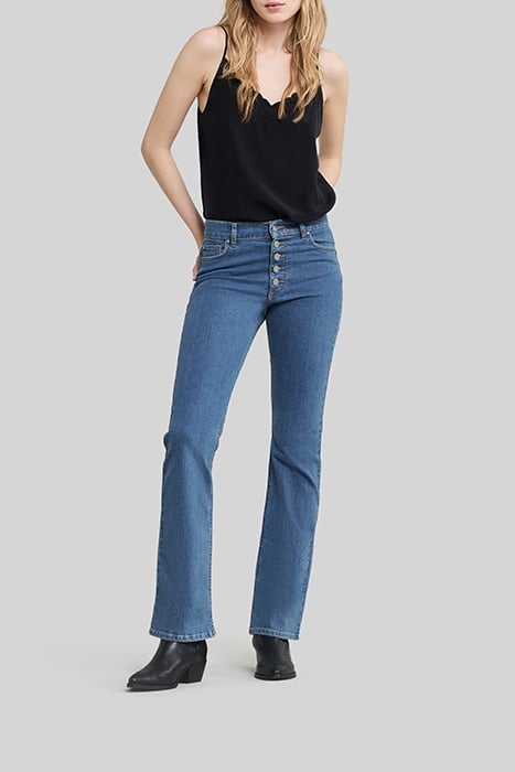 SUMMER BLUE WATERLESS FLARED JEANS 3