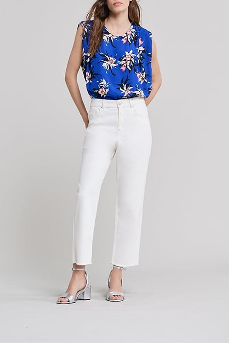 COBALT LENZING™ ECOVERO™ BIRDS OF PARADISE TOP 3