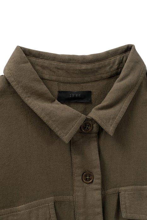 WAKAME ORGANIC COTTON LONG SHIRT DRESS 5