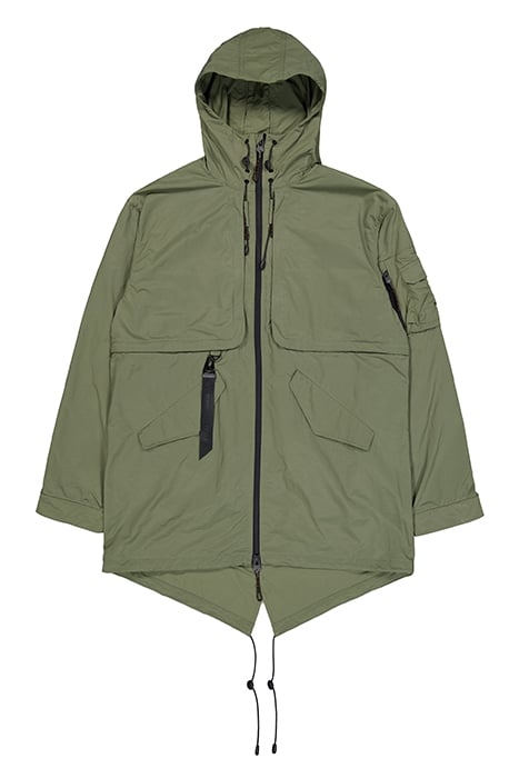 UTILITY FISHTAIL JACKET UV SAGE-GREEN 3