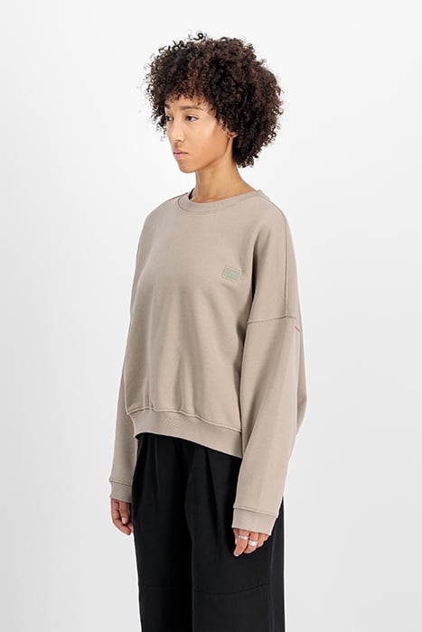 ALPHA ESSENTIALS RL SWEATER VINTAGE SAND 5