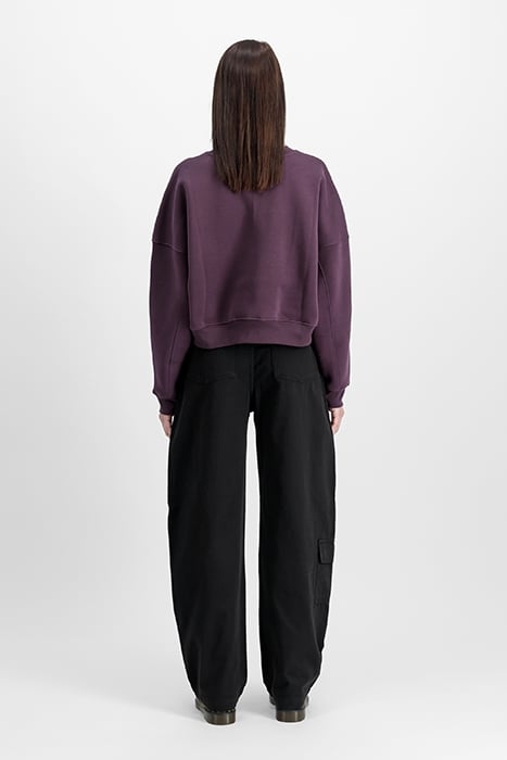 LOGO SWEATER PLUM 2