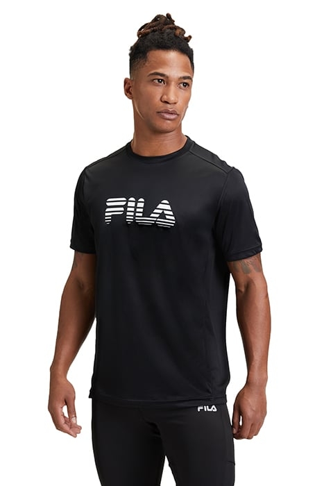 RUDIANO RUNNING TEE BLACK 1