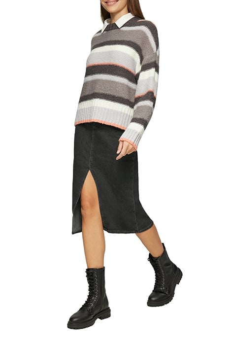 S.OLIVER SKIRTS GREY DENIM 4