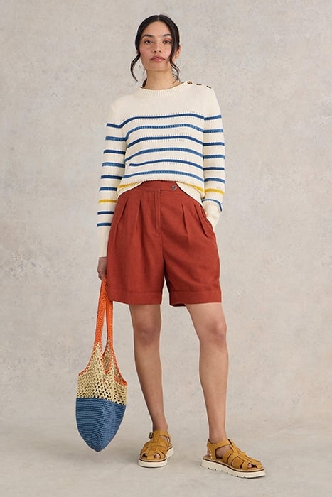 ELLIE STRIPE JUMPER NATURAL MULTI 1