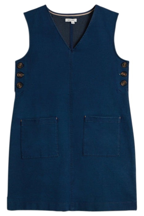 MAPLE DENIM JERSEY PINNY MID DENIM 3