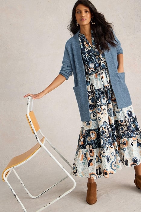 ERIN LONGLINE CARDI MID BLUE 4