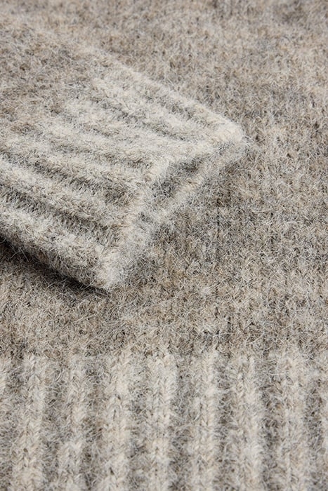 PAIGE PUFF SLEEVE JUMPER MID GREY 6