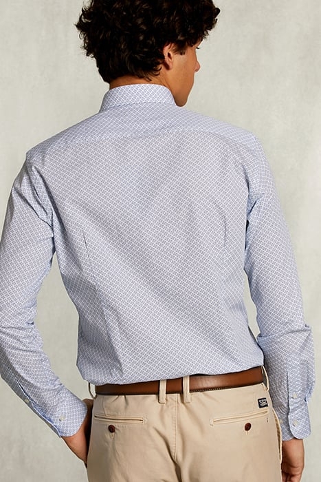 SLIM FIT FANTASY SHIRT MULTI BLUE 2