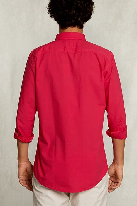 CUSTOM FIT POPLIN SHIRT FLIRT PINK 2