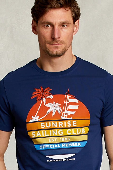 NORMAL FIT T-SHIRT OXFORD BLUE BLUE 4